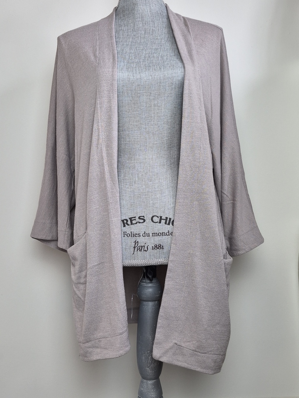 Wilfred Free Cardigan Grey Medium Oversized